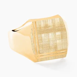 Histoire d'Or Chevalière Jackson Or Jaune