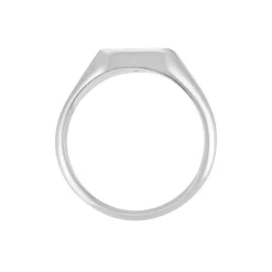 Histoire d'Or Chevalière Renelia Argent Blanc Blanc Onyx