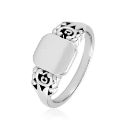 Chevalière Rita Argent Blanc-Histoire d'Or Best