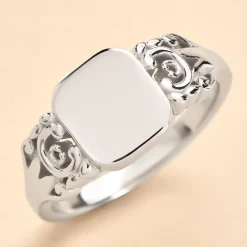 Chevalière Rita Argent Blanc-Histoire d'Or Best