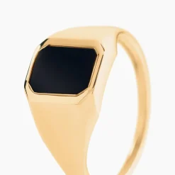 Chevalière Tertius Or Jaune Onyx-Histoire d'Or Best