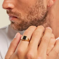 Chevalière Tertius Or Jaune Onyx-Histoire d'Or Best