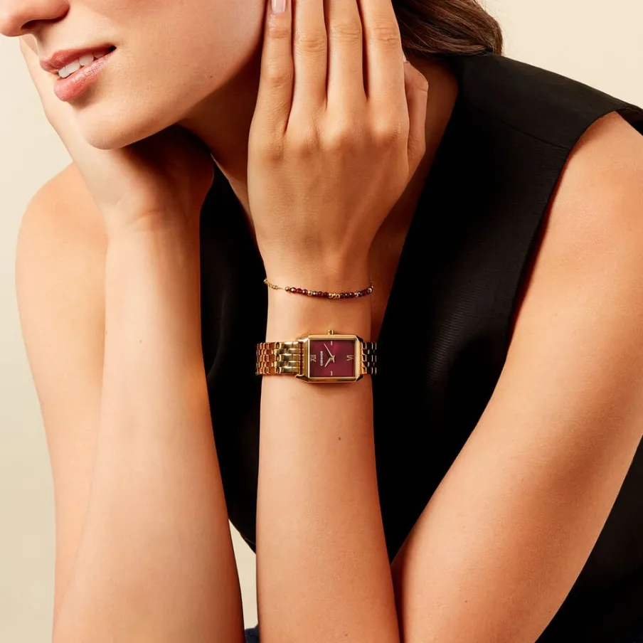 CODHOR Coffret De Montre Arianne Bordeaux