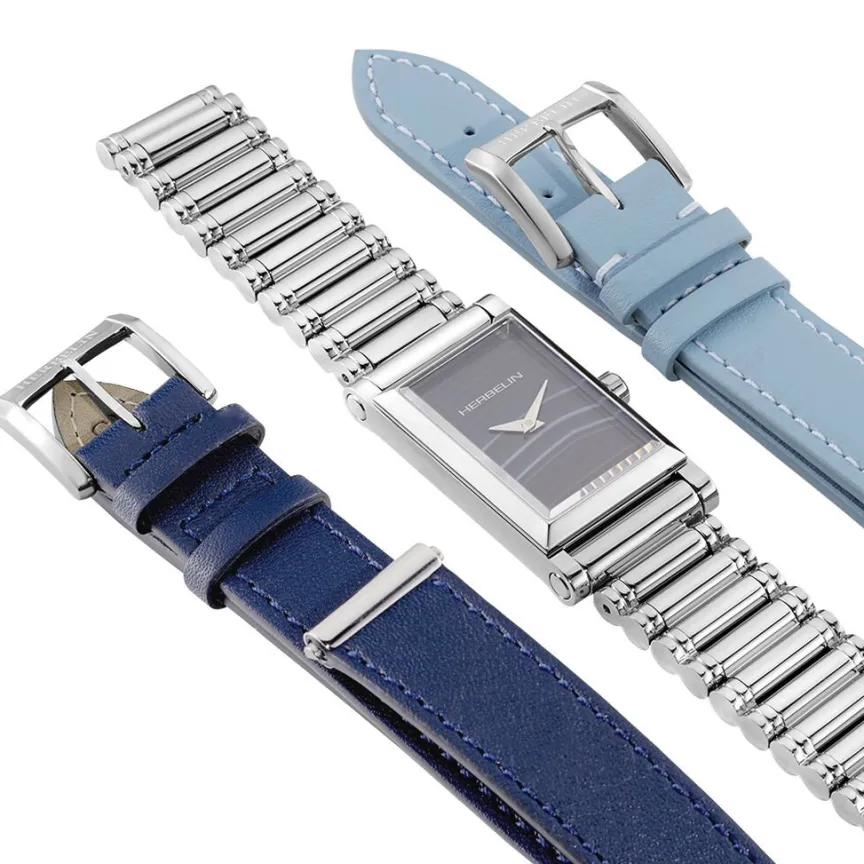Coffret De Montre Antares Bleu-HERBELIN