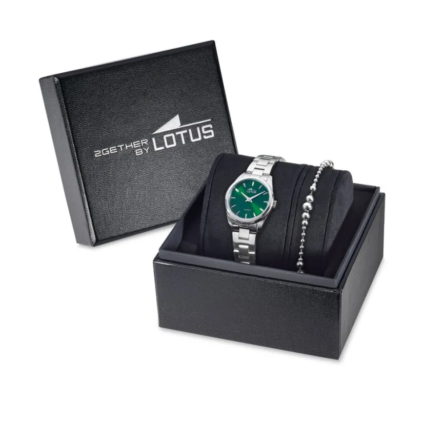 Coffret De Montre Old Money Vert-LOTUS Discount
