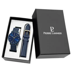 Coffret De Montre Essential Bleu-PIERRE LANNIER