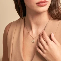 Collier Abelha Plaqué Or Jaune Oxyde De Zirconium-Histoire d'Or Online