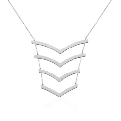 Collier Abid Acier Blanc-Histoire d'Or New