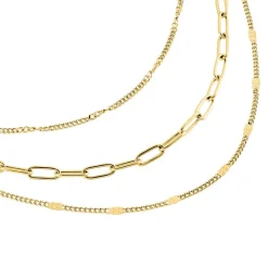 Histoire d'Or Collier Abiel Acier Doré