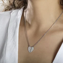 Histoire d'Or Collier Abrar Argent Blanc