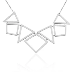 Histoire d'Or Collier Acier Blanc