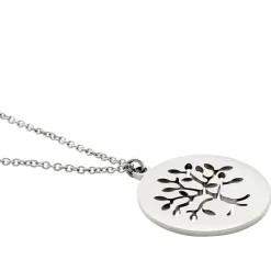 Collier Acier Blanc Ganet-Histoire d'Or