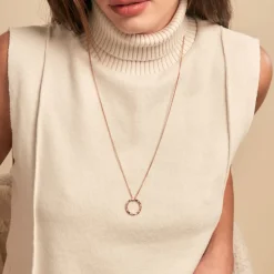 Collier Adnielle Argent Rose-Histoire d'Or Hot