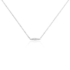 Histoire d'Or Collier Adriaan Argent Blanc Oxyde De Zirconium