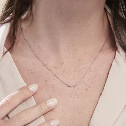 Histoire d'Or Collier Adriaan Argent Blanc Oxyde De Zirconium