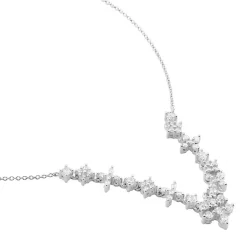 Collier Adriel Argent Blanc Oxyde De Zirconium-Histoire d'Or Best