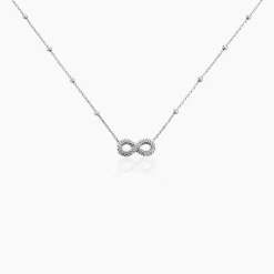 Collier Aella Argent Blanc-Histoire d'Or Clearance