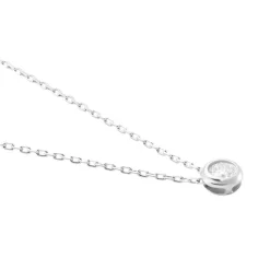 Collier Agota Or Blanc Diamant-Histoire d'Or Online