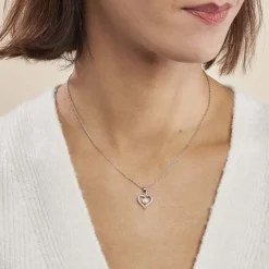 Collier Ainhoa Maille Forçat Argent Blanc Perle De Culture-Histoire d'Or Online