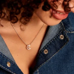 Histoire d'Or Collier Aisha Argent Blanc Oxyde De Zirconium