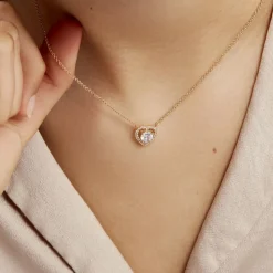 Histoire d'Or Collier Alais De Zirconium