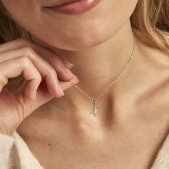 Histoire d'Or Collier Alcyone Argent Blanc