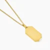 Histoire d'Or Collier Alessio Acier Jaune