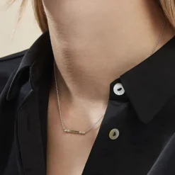 Collier Alexander Argent Blanc Oxyde De Zirconium-Histoire d'Or New