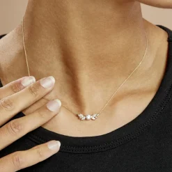 Histoire d'Or Collier Alexine Or Jaune Oxyde De Zirconium