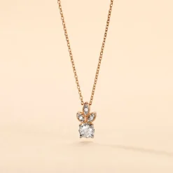 Collier Alicea Or Rose Diamant-Histoire d'Or Clearance