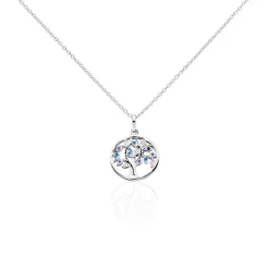 Histoire d'Or Collier Alive Argent Blanc Oxyde De Zirconium