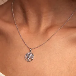 Histoire d'Or Collier Alive Argent Blanc Oxyde De Zirconium