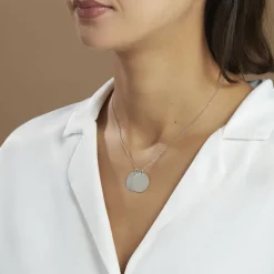 Histoire d'Or Collier Almira Argent Blanc