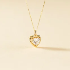 Collier Althea Or Jaune Oxyde De Zirconium-Histoire d'Or New