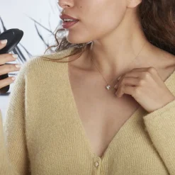 Collier Althea Or Jaune Oxyde De Zirconium-Histoire d'Or New