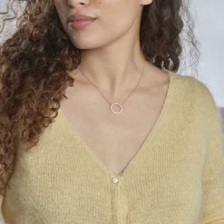 Histoire d'Or Collier Alysone Argent Rose Oxyde De Zirconium