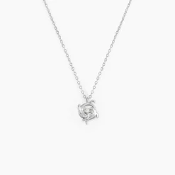 Histoire d'Or Collier Amalthee Argent Blanc Oxyde De Zirconium