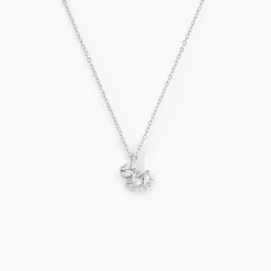Histoire d'Or Collier Amalthee Argent Blanc Oxyde De Zirconium