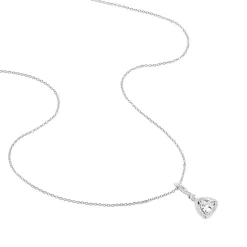 Histoire d'Or Collier Amantine Argent Blanc Oxyde De Zirconium