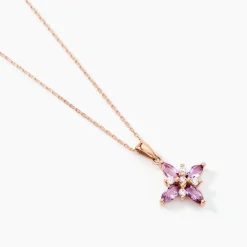 Collier Anabele Or Rose Amethyste Oxyde-Histoire d'Or Best