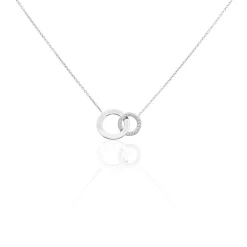 Collier Ananth Argent Blanc Oxyde De Zirconium-Histoire d'Or Best