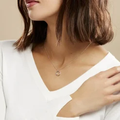 Collier Anas Argent Blanc Oxyde De Zirconium-Histoire d'Or Discount