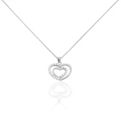 Histoire d'Or Collier Annabelle Argent Blanc Oxyde De Zirconium