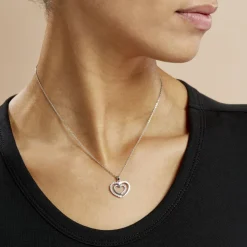 Histoire d'Or Collier Annabelle Argent Blanc Oxyde De Zirconium