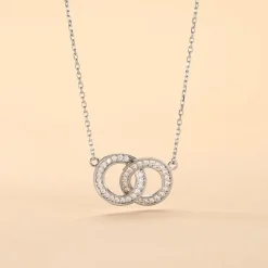 Histoire d'Or Collier Anne Argent Blanc Oxyde De Zirconium