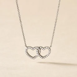 Histoire d'Or Collier Anne-ael Argent Blanc Oxyde De Zirconium