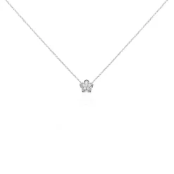 Histoire d'Or Collier Anne-charlotte Argent Blanc Oxyde De Zirconium