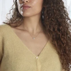 Histoire d'Or Collier Anne-charlotte Argent Blanc Oxyde De Zirconium