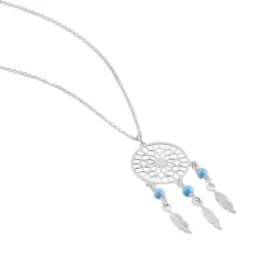 Histoire d'Or Collier Anoki Argent Blanc