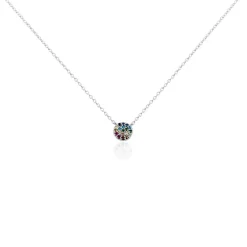 Histoire d'Or Collier Antonienne Argent Blanc Oxyde De Zirconium